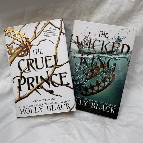 Little, Brown and Company Other - “The Cruel Prince” & “The Wicked King” Hardcover Fantasy Book Set by Holly Black